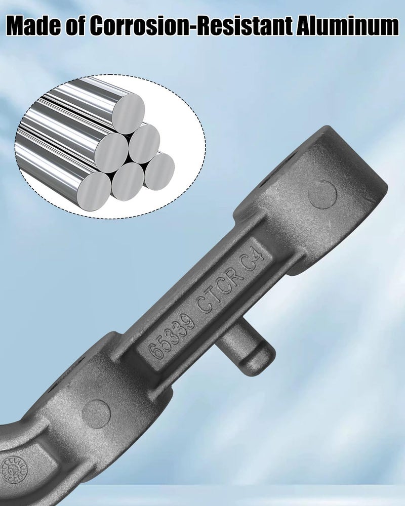 TIKSCIENCE TIKSCIENCN 68275662AB Rear Left Exhaust Bracket Fit for Ram 1500 5.7L 6.2L 2019 2020 2021 2022 2023 2024, Muffler Support Assembly Driver Side - Image 4